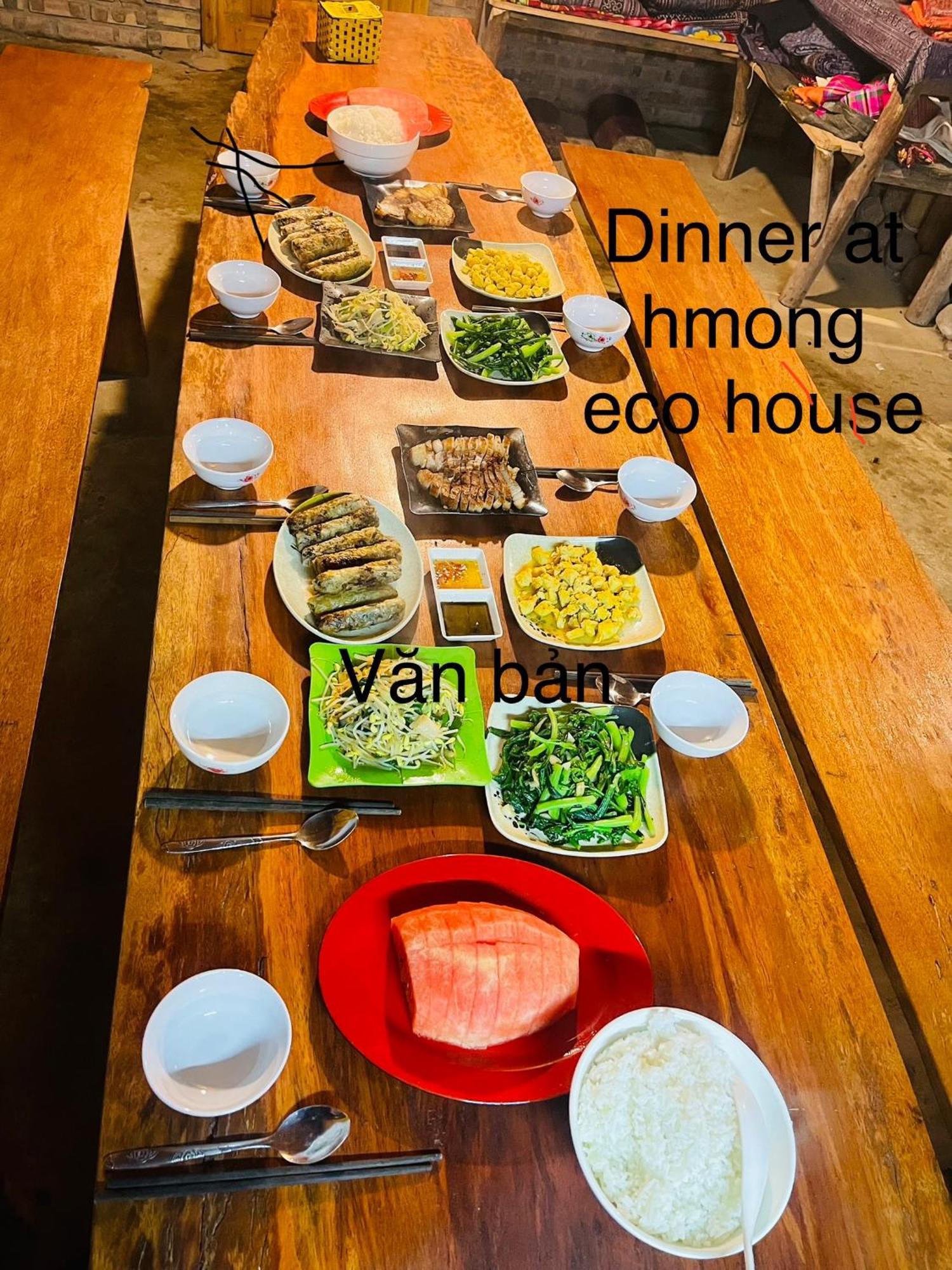 H'Mong Eco House Appartement Lào Cai Buitenkant foto